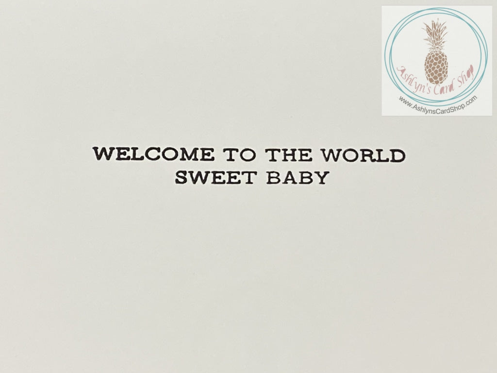 Confetti Baby Card Greeting
