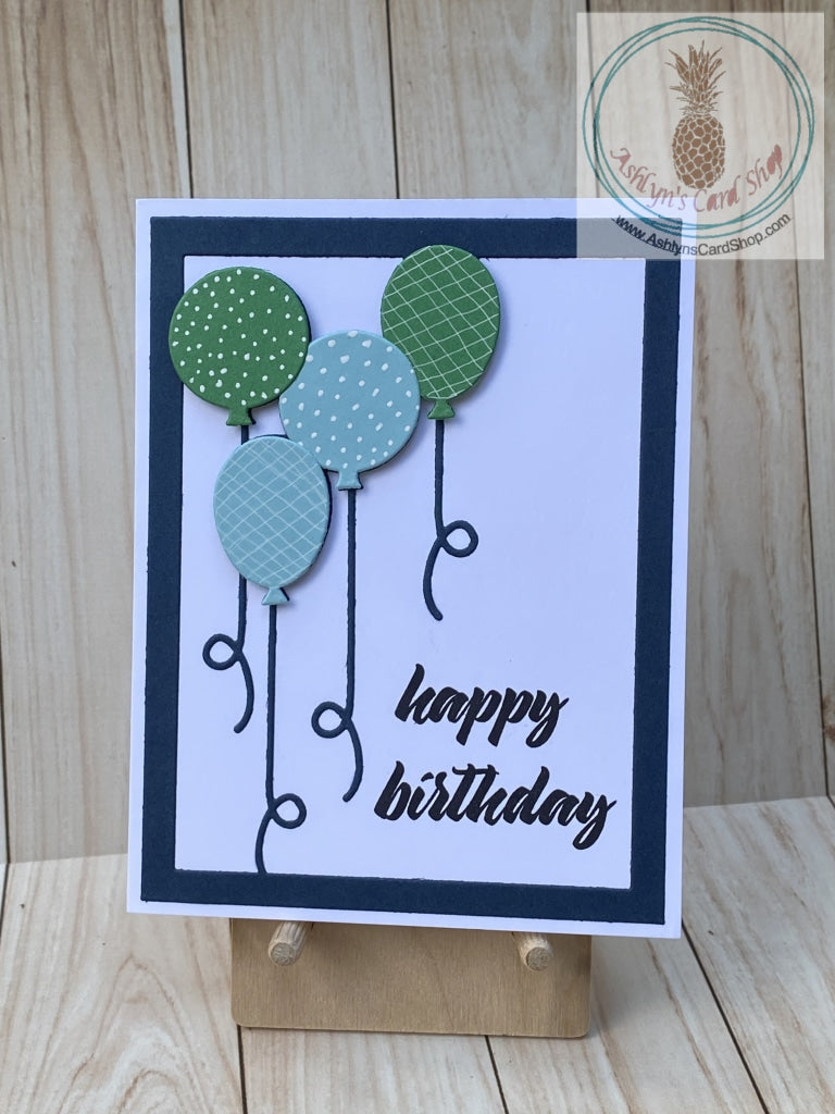Birthday Balloons, Birthday Card