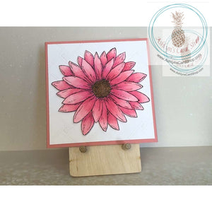 Floral Birthday Card Pink Greeting