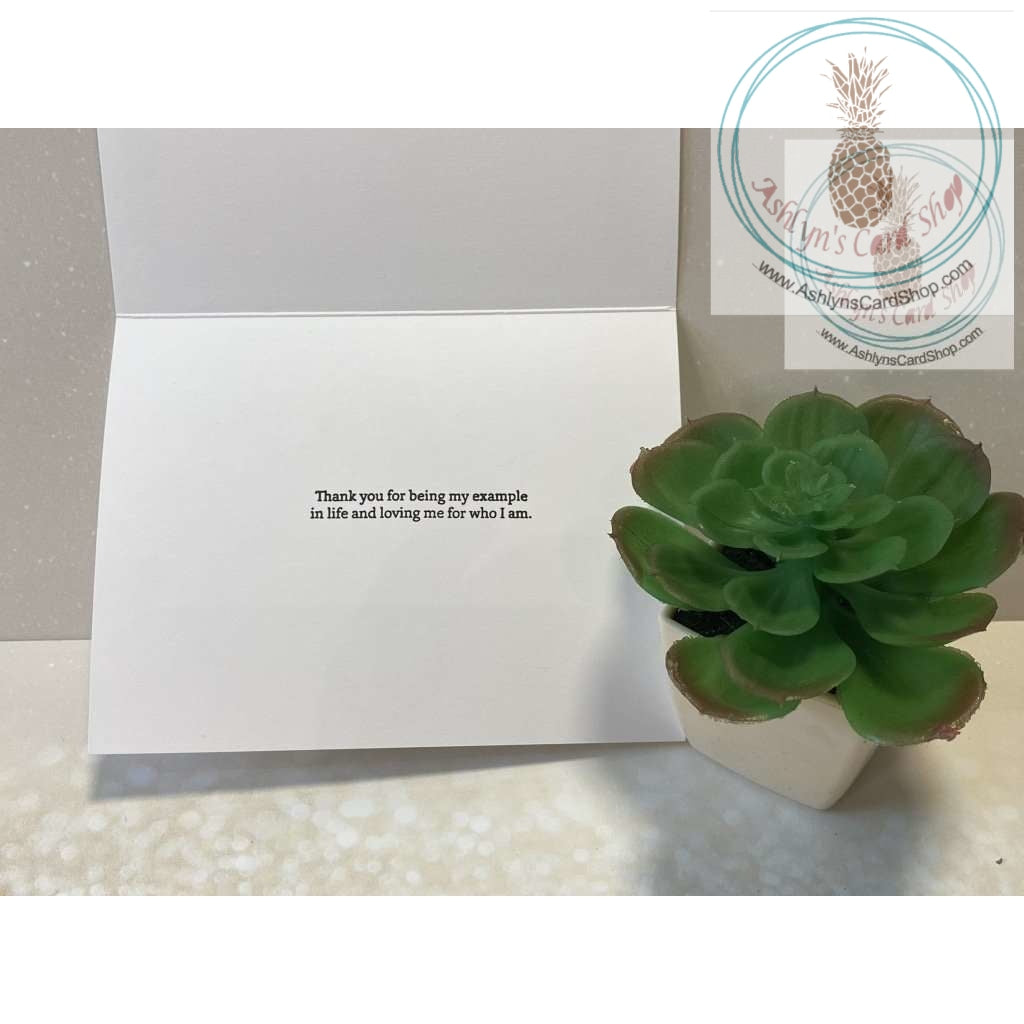 Floral Mom Sentiment Card Greeting Card