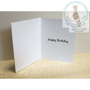 Fringed Birthday Card Greeting