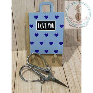 Gift Card Bags Blue Holder