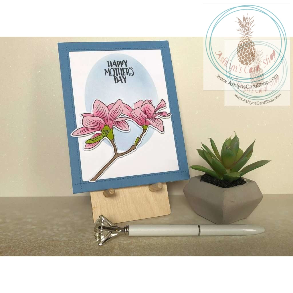 Happy Mothers Day Card Magnolia Greeting