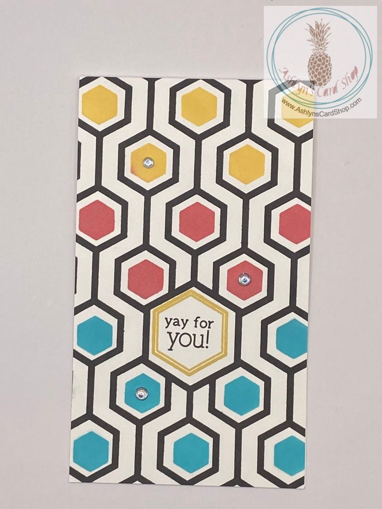 Hexagon Birthday Cards