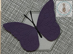Popped Up Butterfly Sympathy Card Greeting