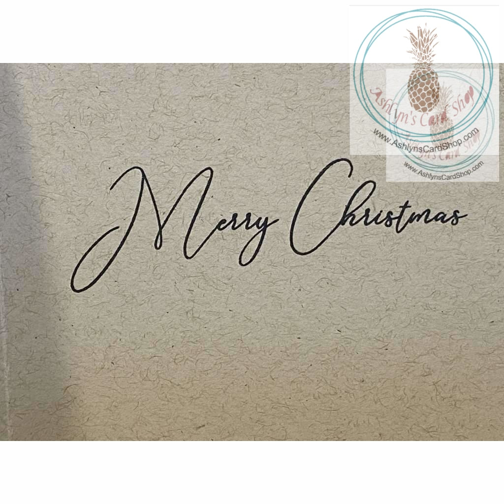 Rustic Christmas Icon Card Greeting