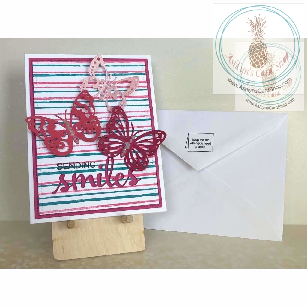 Sending Smiles Greeting Card