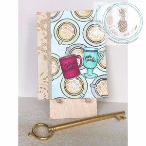 Tea And Coffee Themed Friendship Cards Greeting Card