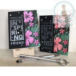 You Are Inspiring Friendship And Encouragement Card Greeting